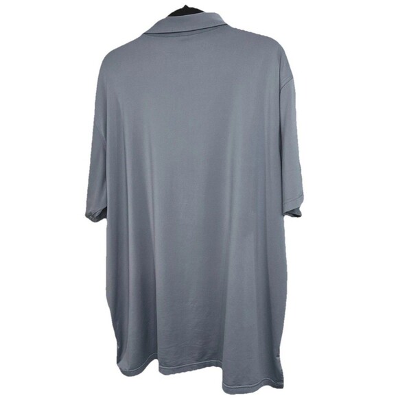 Peter Millar‎ Summer Comfort Golf Polo Shirt Mens XXL Gray Short Sleeve - Picture 4 of 7